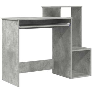 vidaXL Laud Betoonhall 106 x 41 x 88.5 cm Tehispuit