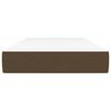vidaXL vedrumadrats, keskmine, tumepruun, 80x200x20 cm, kangas