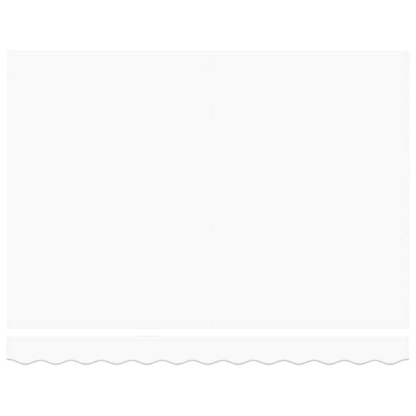 vidaXL Varikatus Valge 300 x 250 x 165 cm Polüester ja alumiinium