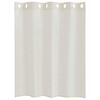 vidaXL Voile Kardin kardinatega 2 pcs cream 140 x 140 cm Polüester