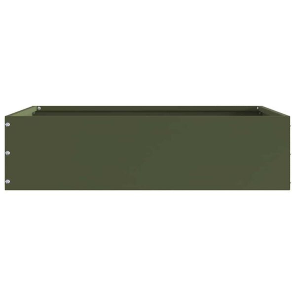 vidaXL Murupiire Oliiviroheline 50 x 50 x 13 cm Teras