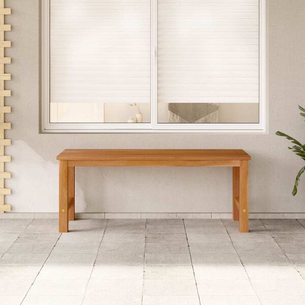 vidaXL aiapink 114 cm, toekas tiikpuu