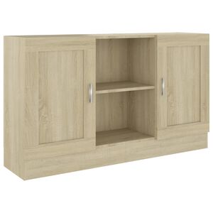 vidaXL puhvetkapp Sonoma tamm 120 x 30,5 x 70 cm tehispuit