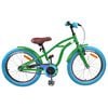 vidaXL Laste Bike 18 Tolli 5-7 aastastele Roheline