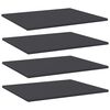 vidaXL riiuliplaadid 4 tk, hall, 60x50x1,5 cm, puitlaastplaat