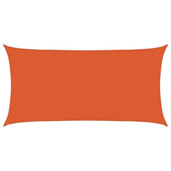 vidaXL p&auml;ikesepuri 160 g/m&sup2; ristk&uuml;lik, oranž, 3x6 m, HDPE