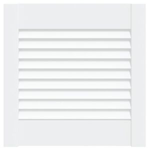 vidaXL kapiuksed, v&otilde;rega disain valge 39,5x39,4 cm m&auml;nnipuit