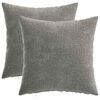 vidaXL Diivanipadi 2 pcs HEERLEN Tumehall 35 x 35 cm &Scaron;en&uuml;&uuml;lfabric