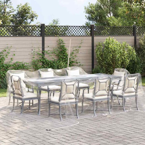 vidaXL L&auml;bipaistev Present aasadega 5x5 m PVC