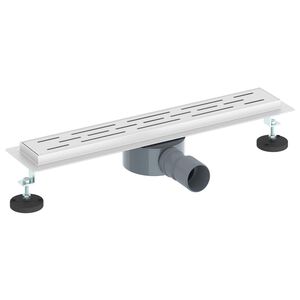 vidaXL Du&scaron;ivoolik klaaskattega ja 360&deg; sifooniga H&otilde;bedane 50 cm