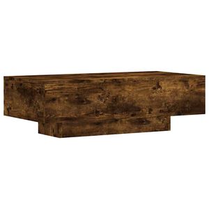 vidaXL kohvilaud, suitsutatud tamm, 100 x 49,5 x 31 cm, tehispuit