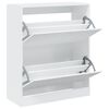 vidaXL jalatsikapp, valge, 80 x 34 x 96,5 cm, tehispuit