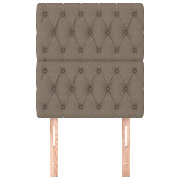 vidaXL peatsiplaat, hall, 80 x 7 x 118/128 cm, kangas