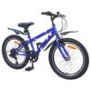 vidaXL Laste Bike 20 Tolli 6-Speed vanuses 6-11 aastat Tumesinine