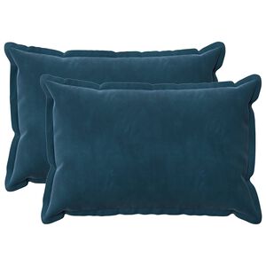 vidaXL Padi padjaga HOUTEN 2 tk Sinine Samet