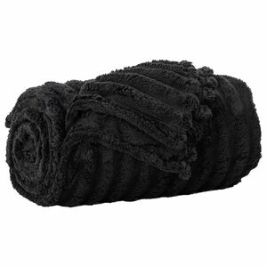 vidaXL Pleed Must 150 x 130 cm 0.45 kg Fliis