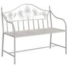 vidaXL Aiapink Antikvalge 104 x 52,5 x 89 cm Teras