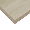 vidaXL seinariiulid, 4 tk, tammev&auml;rvi, 80 x 23,5 x 3,8 cm MDF