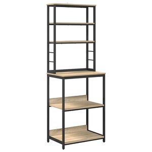 vidaXL K&ouml;&ouml;giriiul Sonoma tamm 60 x 40 x 168 cm Tehispuit