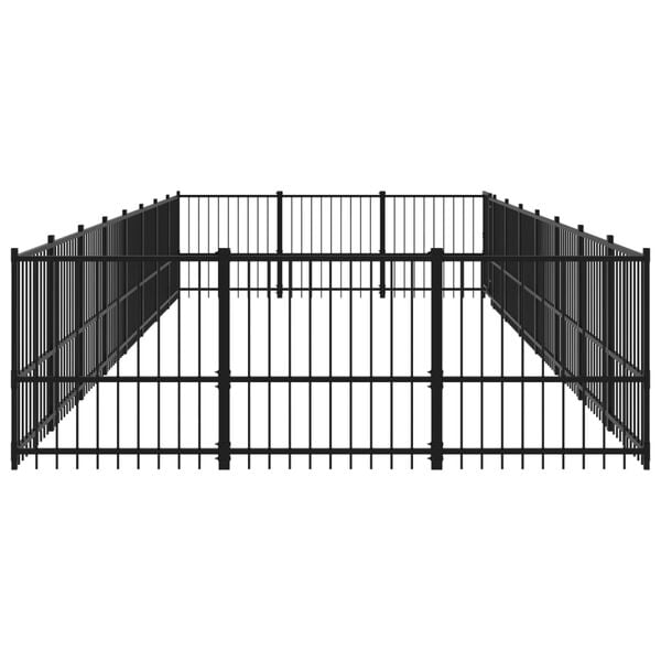 vidaXL koeraaedik, teras, 22,58 m&sup2;