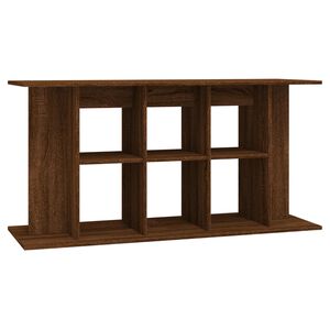 vidaXL akvaariumi alus, pruun tamm, 120 x 40 x 60 cm, tehispuit