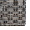 vidaXL Istutuskorv ladustamisega 3 pcs Kubu Hall Kubu rattan