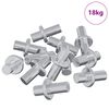 vidaXL Riiuli nael 4500 pcs H&otilde;bedane 8,6 x 8,6 x 14,6 mm Teras