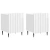 vidaXL &Ouml;&ouml;lambi kapp 2 pcs K&otilde;rgl&auml;ikega valge 43 x 34,5 x 52 cm