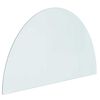 vidaXL Kaminaklaasi plaat L&auml;bipaistev 1000 x 600 mm Klaas