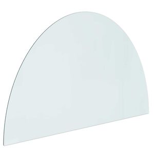 vidaXL Kaminaklaasi plaat L&auml;bipaistev 1000 x 600 mm Klaas
