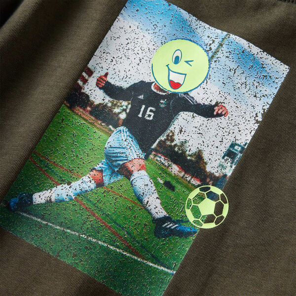 Pikkade varrukatega lastes&auml;rk, khaki, 128