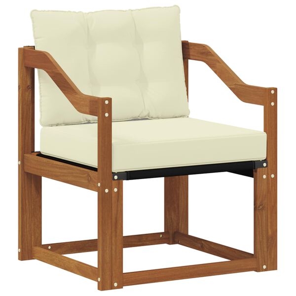 vidaXL V&auml;li diivanikomplekt Tugev acacia puit ja Textilene