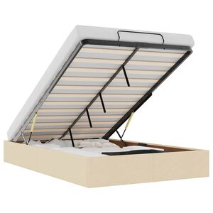 vidaXL Ottomani voodiraam ilma madratsit, 120x190 cm, kangas