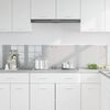 vidaXL K&ouml;gi Splashback 2 pcs Helehall 90 x 40 cm karastatud klaas