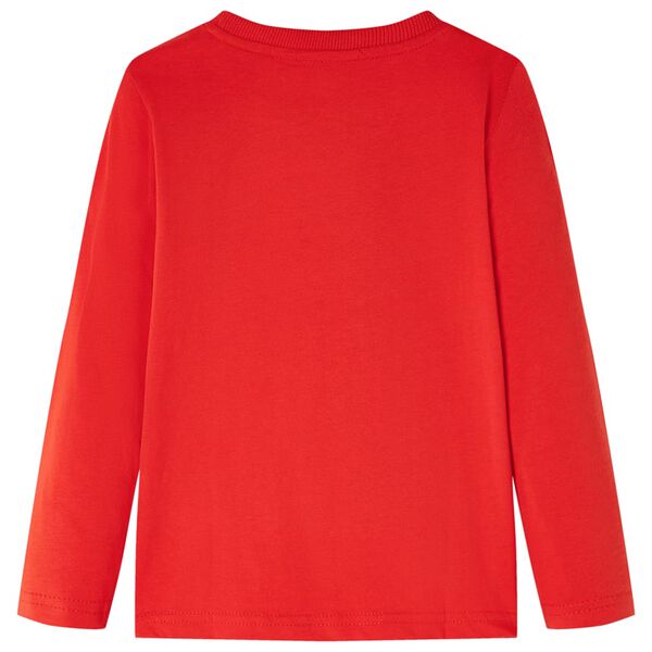 Pikkade varrukatega lastes&auml;rk, punane, 116