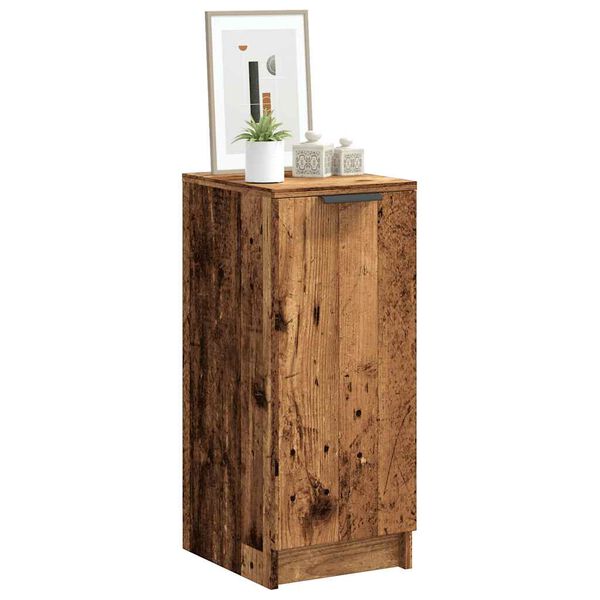 vidaXL Kingakapp Old Wood 29,5x35x70 cm Engineered Wood