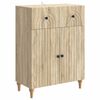 vidaXL K&otilde;ide sahtliga Sonoma tamm 66 x 34,5 x 90 cm Tehispuit