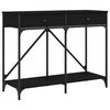 vidaXL konsoollaud, must, 100 x 39 x 78,5 cm, tehispuit