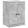 vidaXL Vannitoa kapp Betoonhall 54 x 41 x 70 cm Tehispuit