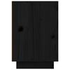 vidaXL öökapp, must, 50 x 34 x 50 cm, männipuit