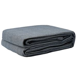vidaXL Telgi vaip Sinine ja Hall 200 x 200 cm Polyethylene