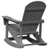 vidaXL Adirondack kiiktool Helehall 73.5 x 92 x 90cm HDPE