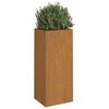 vidaXL taimekast, 32x29x75 cm, Corten teras