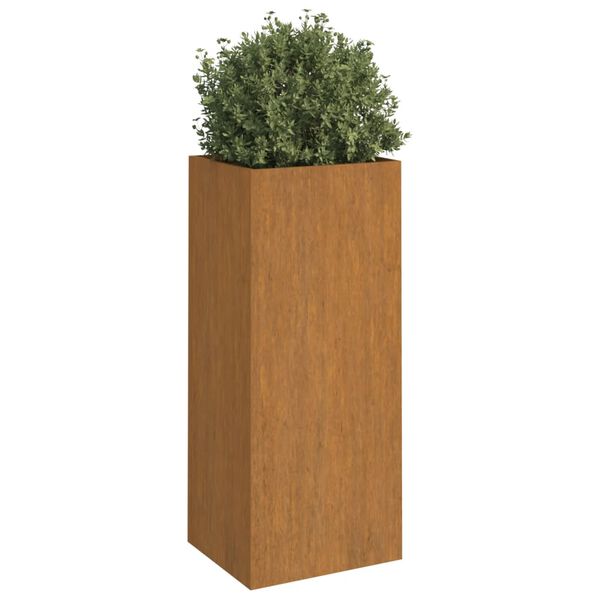 vidaXL taimekast, 32x29x75 cm, Corten teras