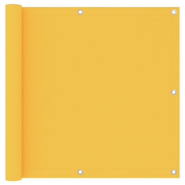 vidaXL r&otilde;dusirm, kollane, 90 x 400 cm, oxford-kangas