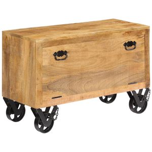 vidaXL kingakapp, 86 x 35 x 55 cm, mangopuit