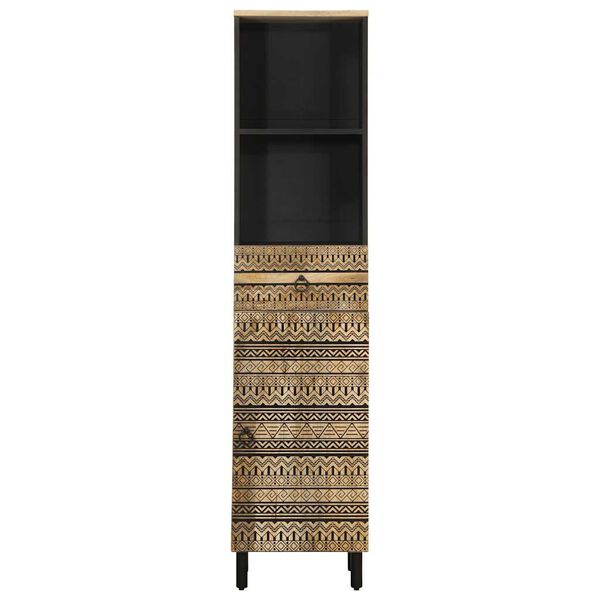 vidaXL vannitoakapp 38x33,5x160 cm täispuidust mango