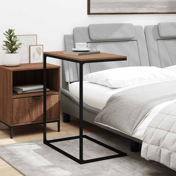 vidaXL lisalaud, must, 55x35x66 cm tehispuit