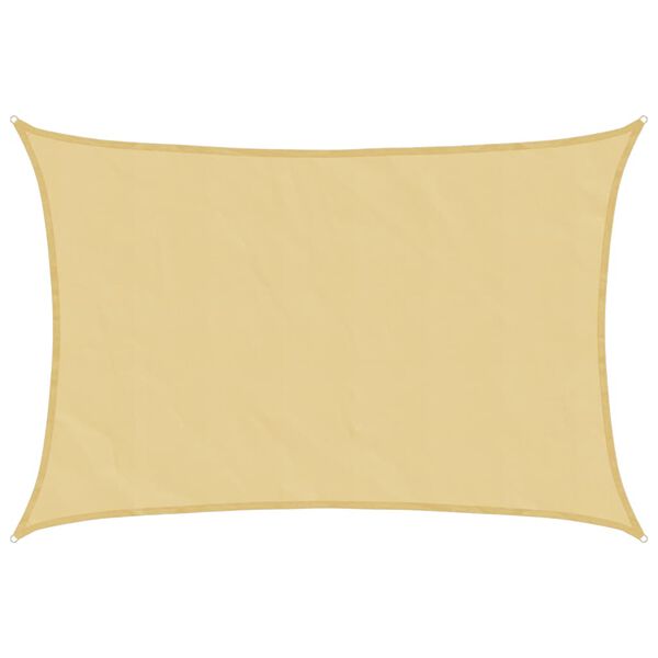 vidaXL p&auml;ikesevarjupuri beež 5x4 m 100% pol&uuml;ester Oxford