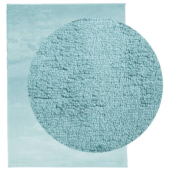 vidaXL Vaip "OVIEDO" l&uuml;hikese narmga roheline 240x340 cm